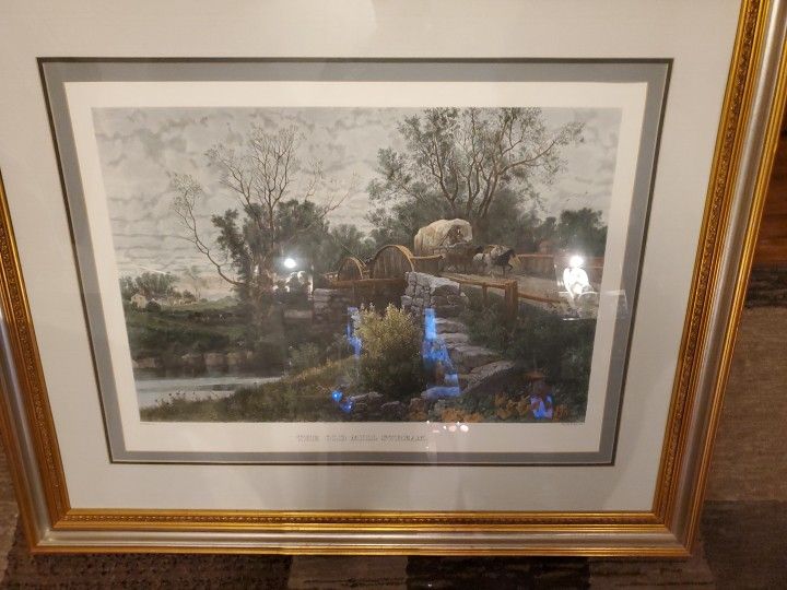 The Old Mill Stream Artwork Signed