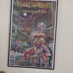 Vintage Iron Maiden Poster