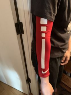 Red Nike Elite Sleeve