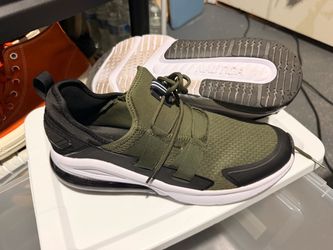 Nautica Olive Green Low-Top Sneakers