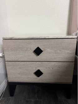 Modern 2-Drawer Nightstands - both for $180