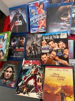 dvd/bluray movie set