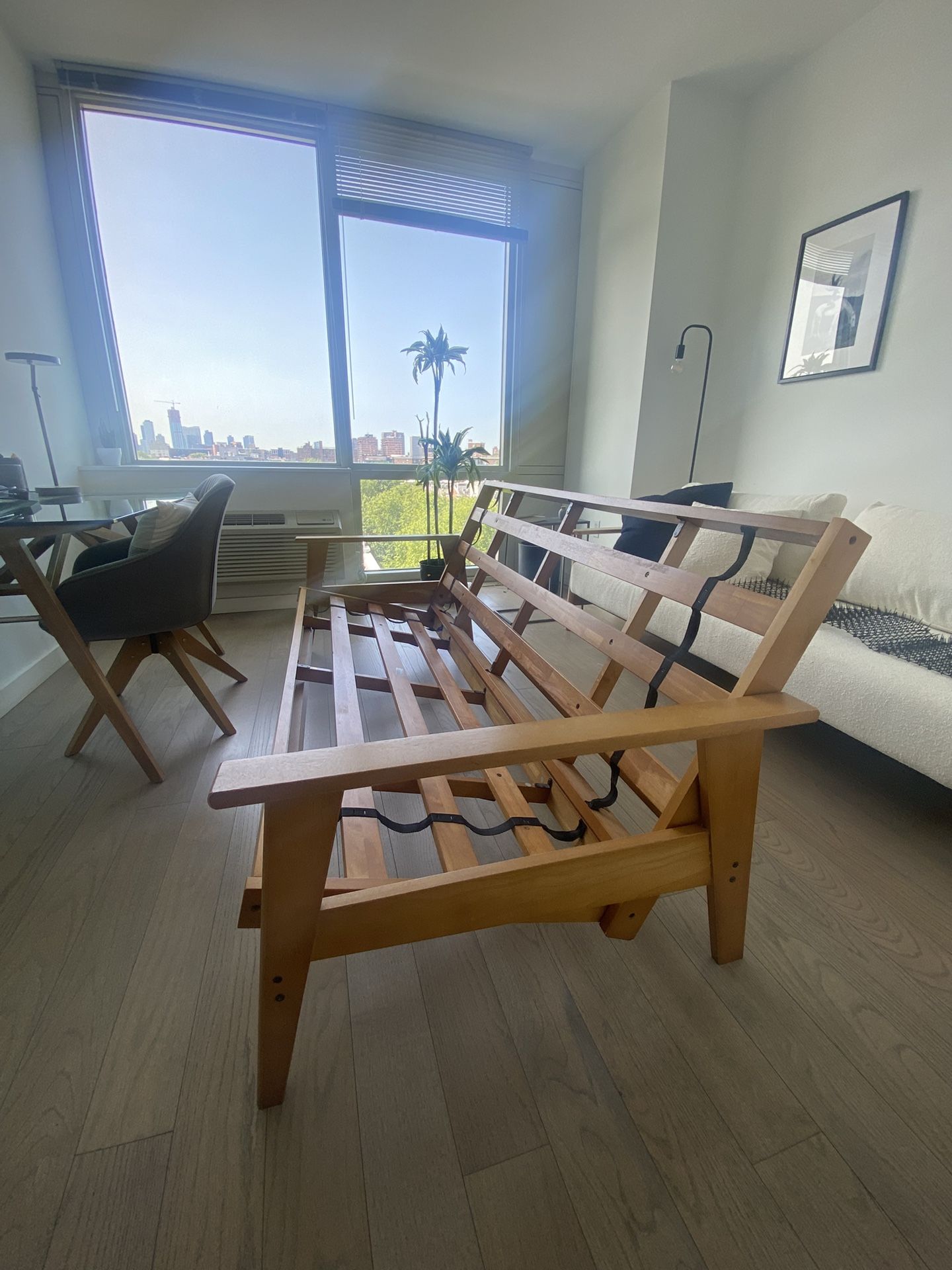 Wood Sofa/ Bed. Frame