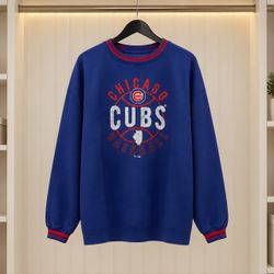 Chicago Cubs Baseball Crewneck Sweatshirt