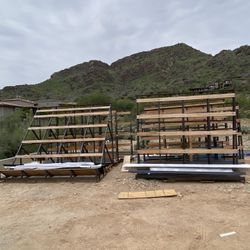 A Frame Transport Racks 