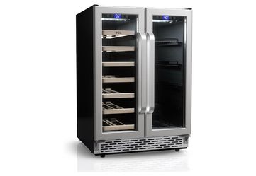 TCL 20 Bottle 78 Can Dual Zone Wine & Beverage Cooler