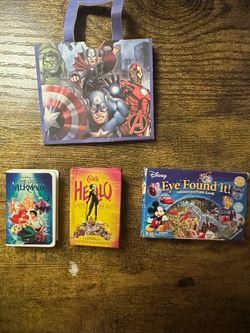 Disney & Marvel Kids Bundle – Books, Game, Bag
