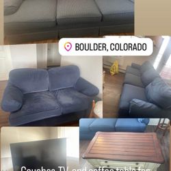 Couches And Coffee Table For Free! 