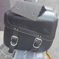 Brand new set of motorcycle saddlebags – never used or mounted.