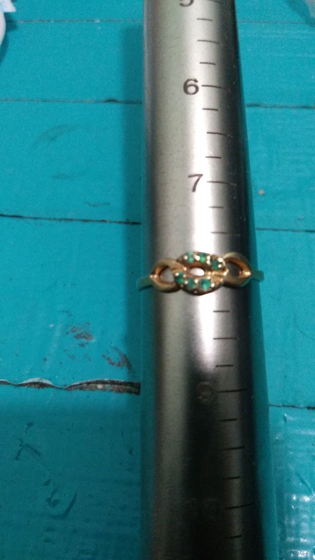 14k yellow gold lds ring