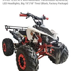 X Pro 4 Wheeler Automatic 125cc
