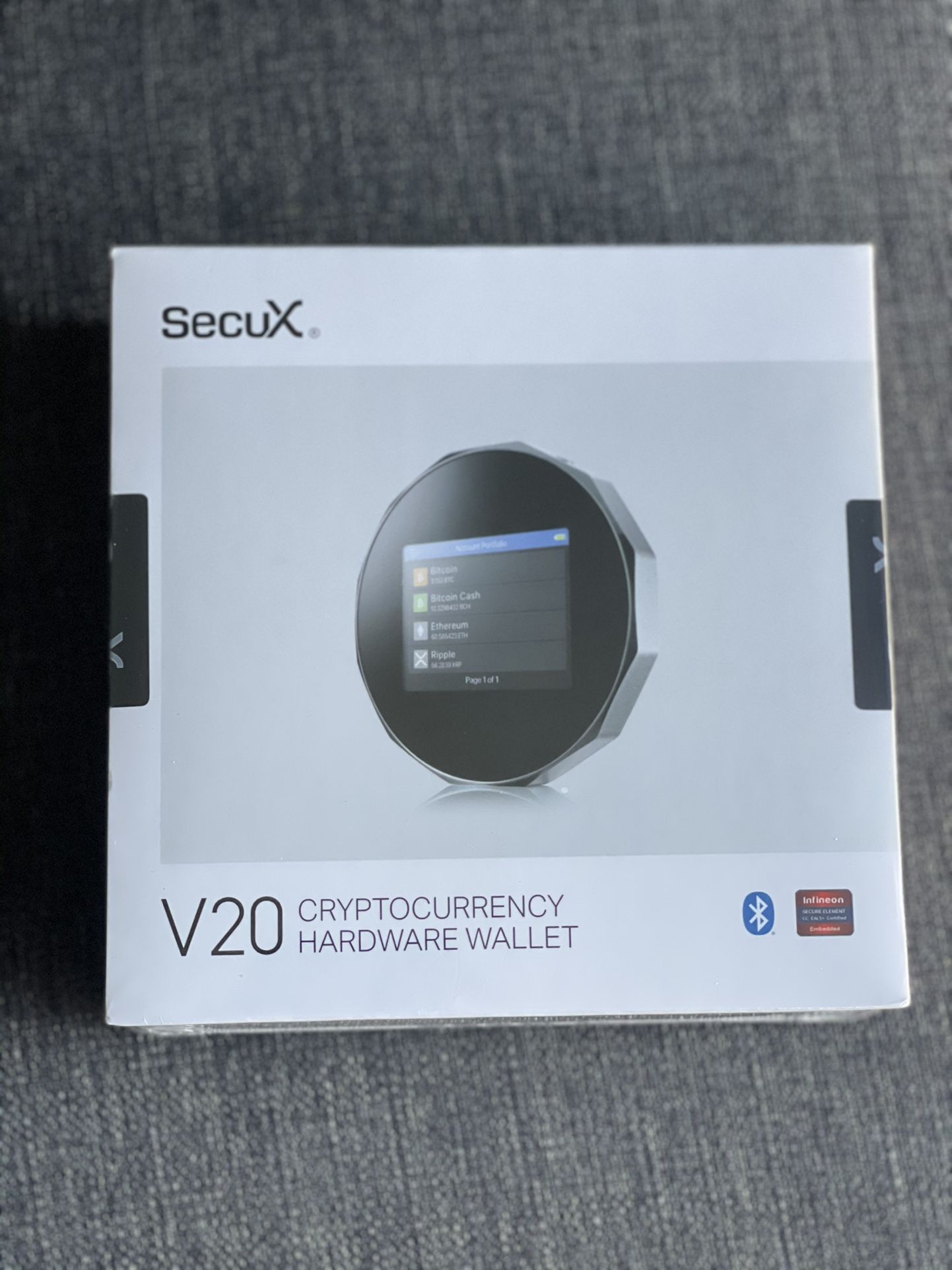 SecuX V20 Crypto Hardware Wallet
