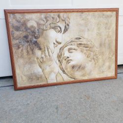 Roman Greek Canvas Painting  - NEW 