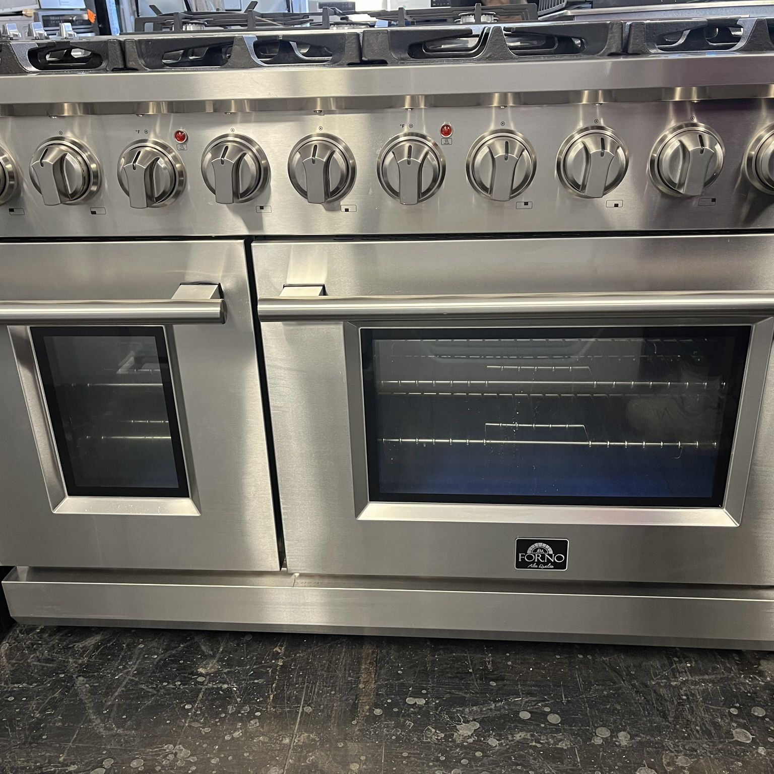 🚩🚩 FORNO 48” Built In Range Stainless Steel Stove 🚩🚩🚩