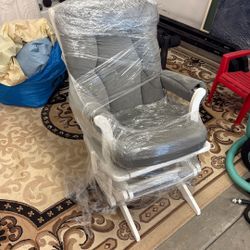 Baby kids Room Set Up Rocking Chair And Crib Toddler Bed