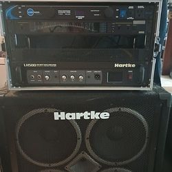 Bass Guitar Amp And Cabinet For Sale 