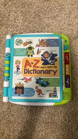 Leap frog A to Z Learn w/ me Dictionary