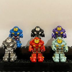 Marvel Iron Man Hulkbuster Minifigures Custom Toys