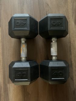 Brand New 40lb Dumbbells