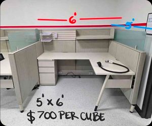 5 x 6 CUBICLES (DELIVERY & INSTALLATION AVAIL)
