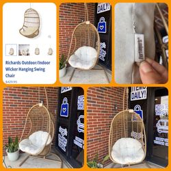Pier 1 Hanging Egg Chair $149.99