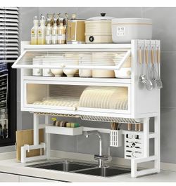 Over the sink Dish drying rack