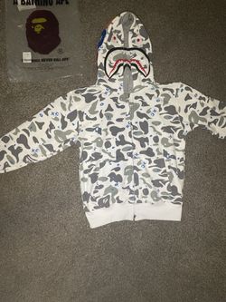 A bathing ape Double hoodie