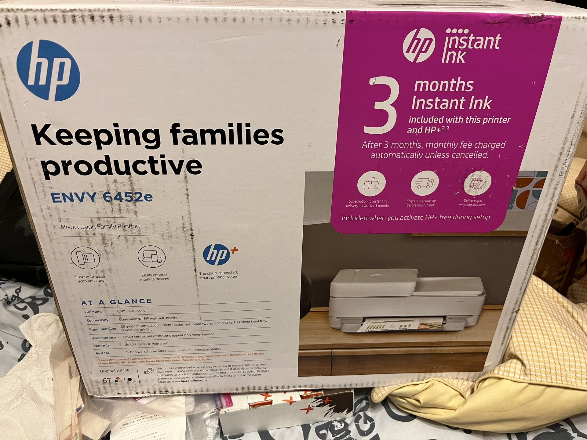 HP Envy 6452e Printer