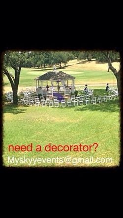 Having an outdoor wedding ???