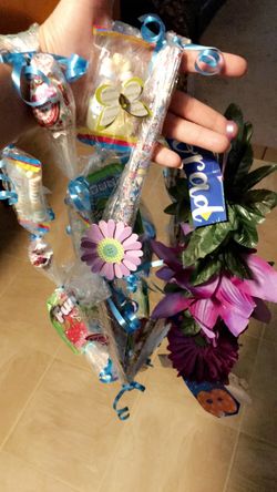 Money or candy leis