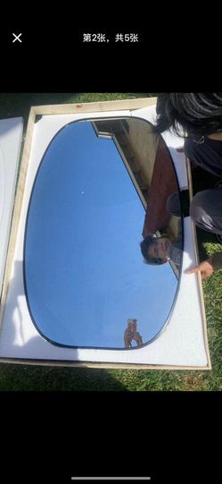 $25 NEW Black Frame Bathroom Bedroom Wall Mirror 47” x 27” | LAST ONE
