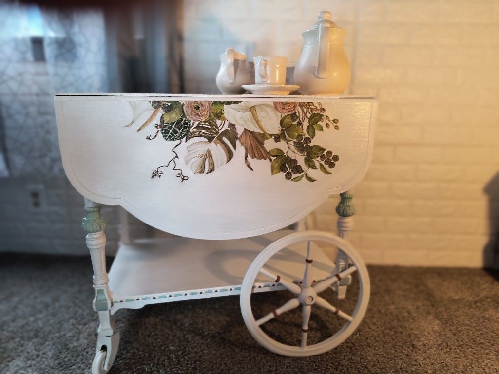 Antique Tea Cart 