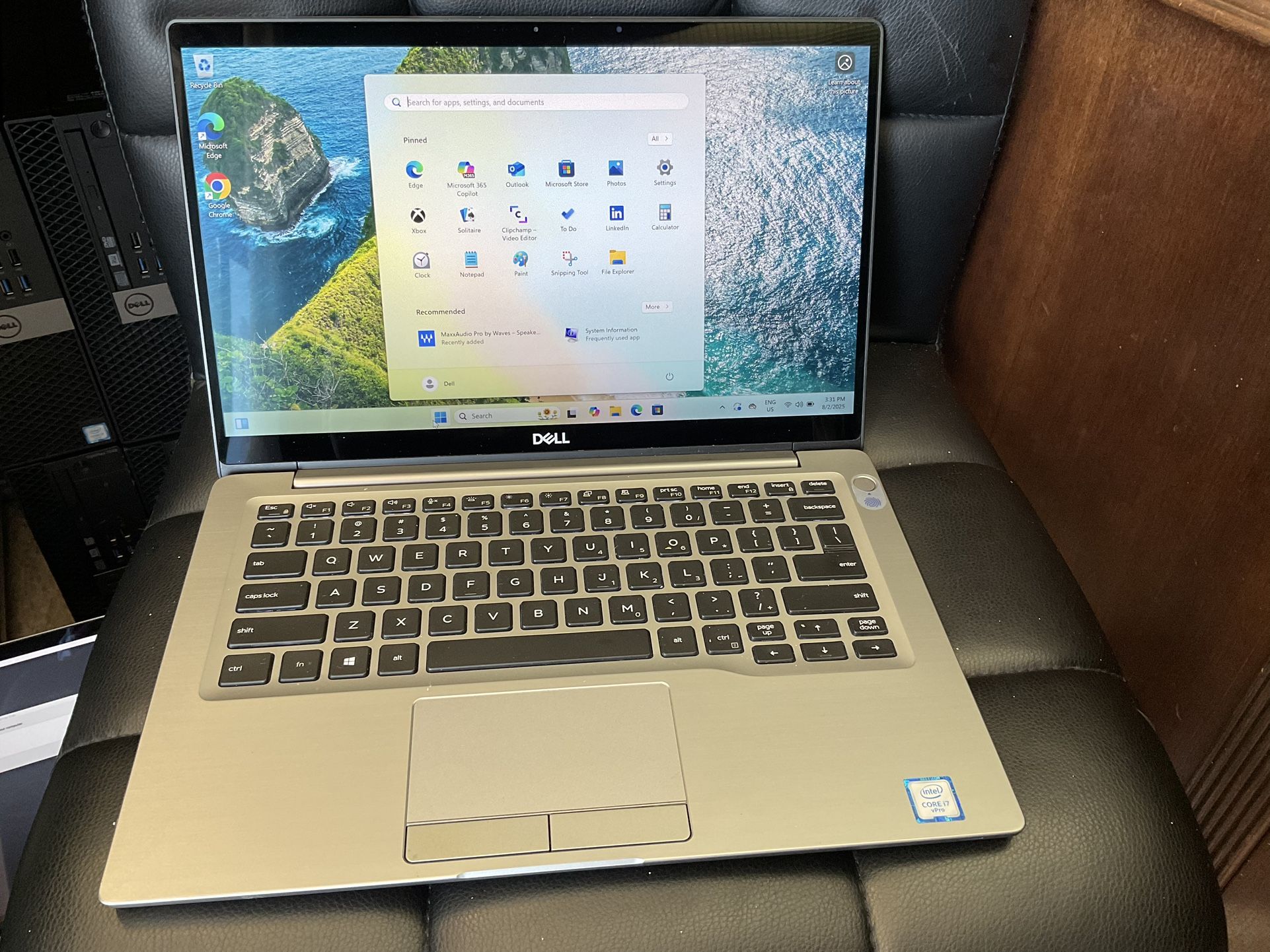 Dell Latitude E7400, core i7-8th Gen-touchscreen 