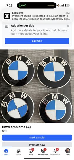 68mm BWM Emblems