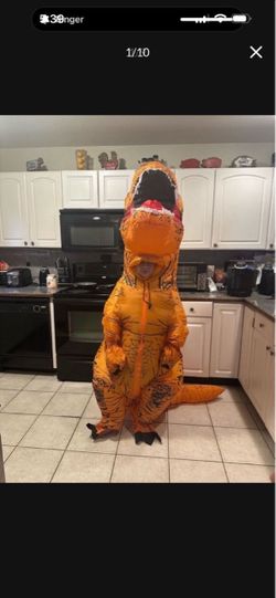 New inflatable dinosaur Halloween costume