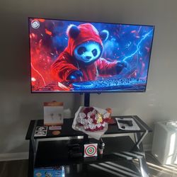 55” Smart Tv+ Dining Table+ Dryer