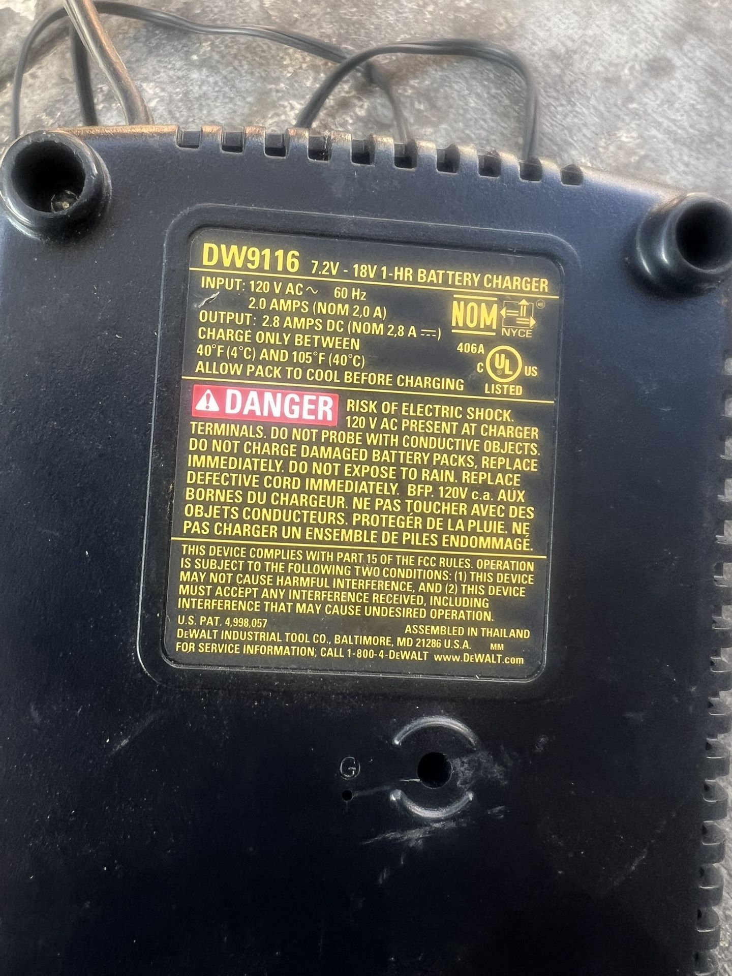 Dewalt Charger