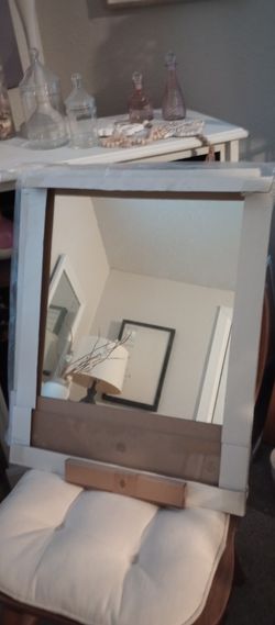 Mirror With Shelf 