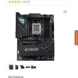ASUS B850-F ROG Strix Gaming WiFi AMD AM5 ATX Motherboard