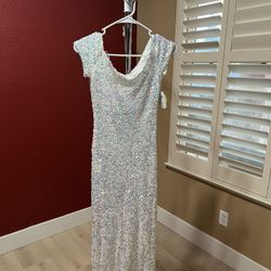 Sequin Semi Long Dress