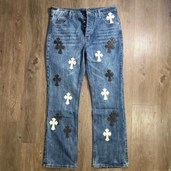 CHROME HEART JEANS SIZE 34