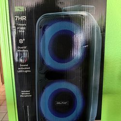 Dolphin dual 8” woofers