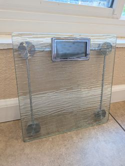 HoMedics Digital Body Glass Scale Stylish Pound / Kilogram Switch Autoshut Off