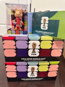 FIFA World Cup USA-CAN-MEX Mascot Figurines