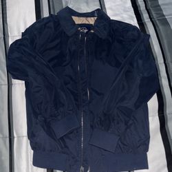 Navy Blue DOCKERS Bomber Jacket 