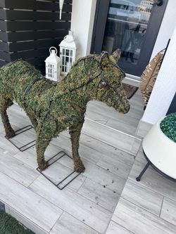 decorative miniature horses suitable for both indoor and outdoor