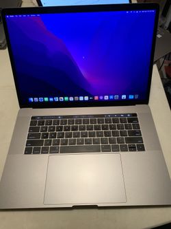 Apple MacBook Pro Touchbar 15in 2016