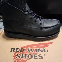 Mens Red Wings Waterproof Safety Toe Boot Sz 9