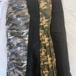 Boys Pants Bundle – Size 14 (4 Pairs)