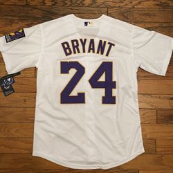 Black Or White Kobe Bryant Mamba Forever Los Angeles Lakers 8/24 Jersey 